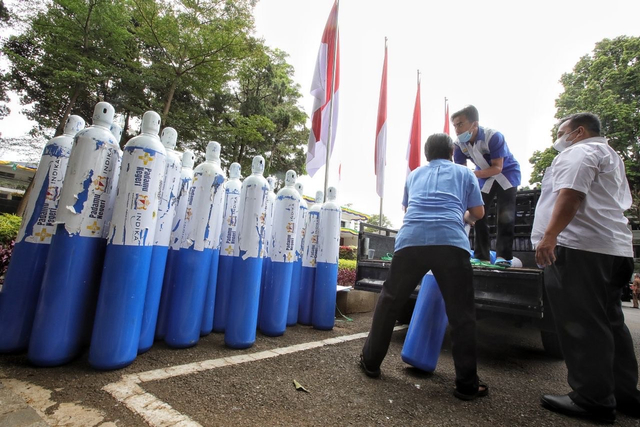 HJKB 211 Tahun, Sejumlah Perusahaan Beri Bantuan Penanganan Covid-19