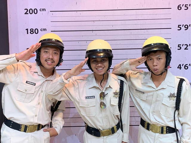 Potret 3 pria mirip Dono, Kasino, dan Indro Warkop DKI. Foto: Instagram @alfindk