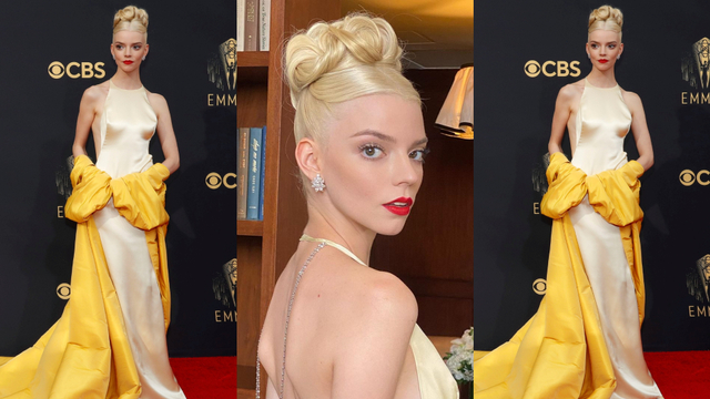 Anya Taylor Joy di Karpet Merah Emmy Awards 2021 Foto: REUTERS