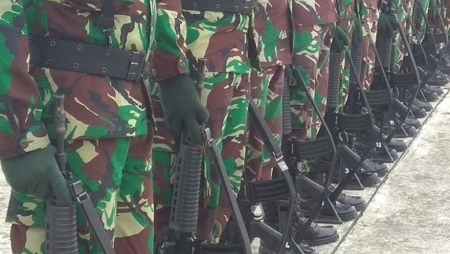 Ilustrasi TNI. (BumiPapua.com/Katharina) 