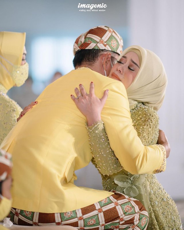 Lesty Kejora dan ayahnya, Endang Mulyana. Foto: Instagram/lestykejora