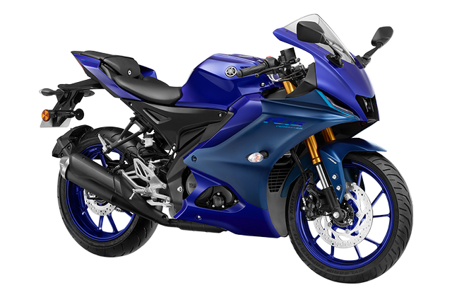 Yamaha R15 V4 warna Racing Blue Foto: dok. Yamaha India