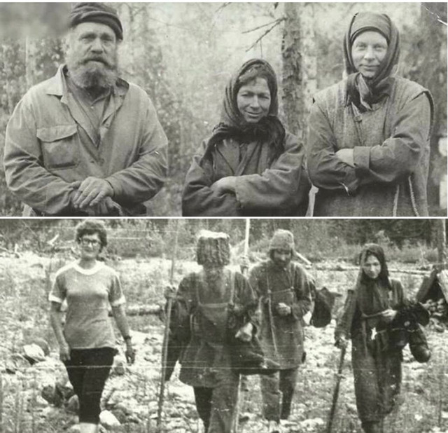 Karp Lykov dan keluarga kecilnya tinggal di hutan dan terisolasi selama 40 tahun. Foto: Istimewa.