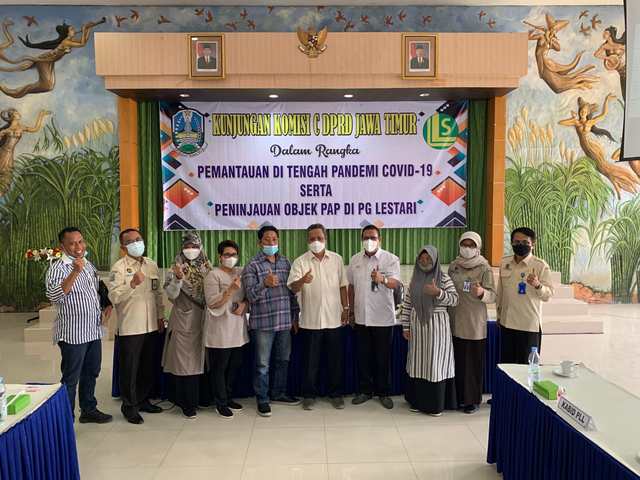 Komisi C DPRD Jatim Kunjungi PG Lestari untuk Tinjau Obyek Pajak Air Permukaan