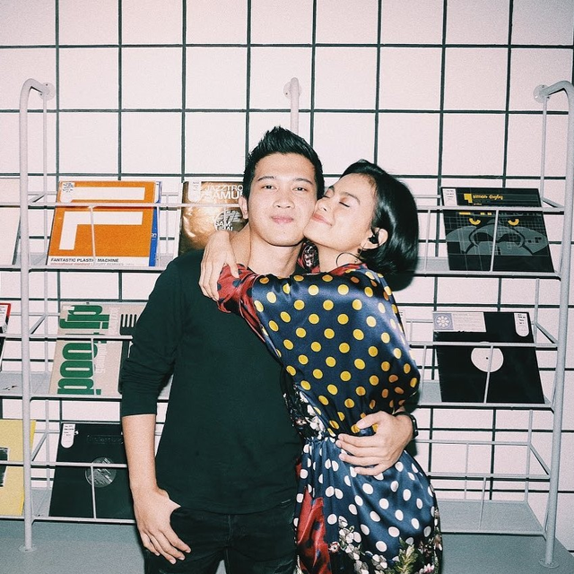 Eva Celia dan Demas Narawangsa. Foto: Instagram/evacelia