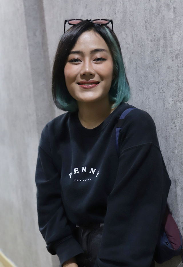 Firsabila saat ditemui setelah mengisi acara di kawasan Kebayoran Lama, Jakarta, Rabu, (22/9). Foto: Ronny