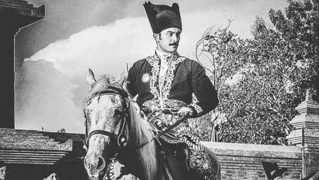 Lukisan Sultan Agung sedang menunggang kuda. Foto: Dinas Kebudayaan DIY
