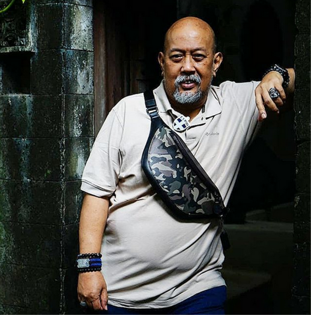 Indro Warkop. Instagram @indrowarkop_asli
