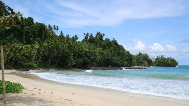 Ilustrasi destinasi wisata Tanjung Gorango, Kabupaten Morotai, Maluku Utara. Foto: Shutter Stock