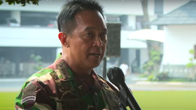 Kepala Staf TNI Angkatan Darat Jenderal TNI Andika Perkasa memberikan arahan kepada Perwira Remaja. Foto: Dok. TNI AD
