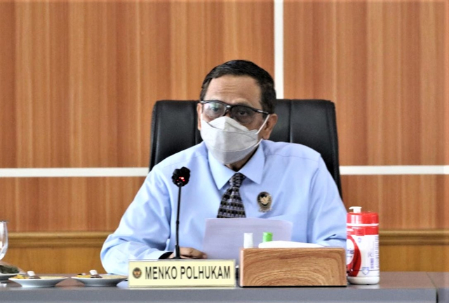 Menko Polhukam Mahfud MD. Foto: Dok. Humas Kemenko Polhukam