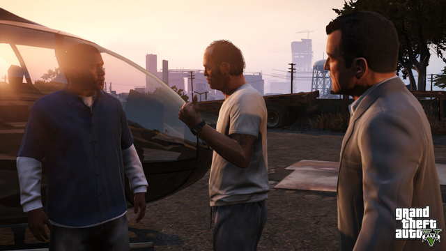 Karakter Utama GTA 5. Sumber GTA 5