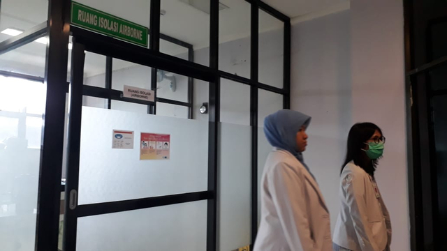 Ilustrasi ruang isolasi pasien COVID-19 di rumah sakit Palembang. (foto: istimewa)