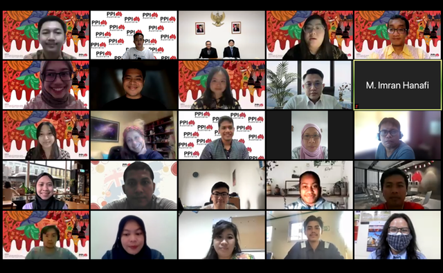 Para Peserta dan Narasumber DISTRIK yang diselenggarakan PPI Australia