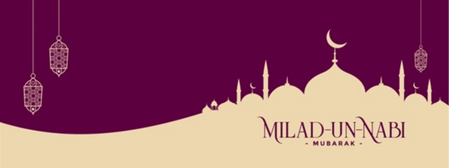 Ilustrasi perayaan maulid nabi. Sumber: https://www.freepik.com/