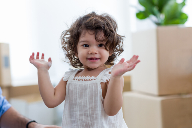 Anak dengan rambut keriting.
Foto: Shutterstock