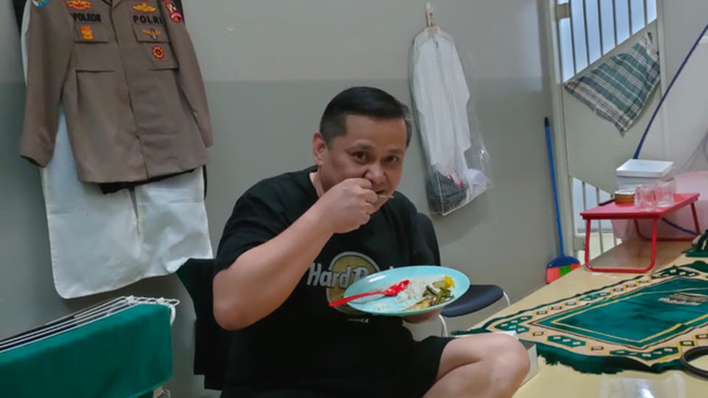 Irjen Napoleon Bonaparte di Rutan Bareskrim. Foto: Dok. Istimewa