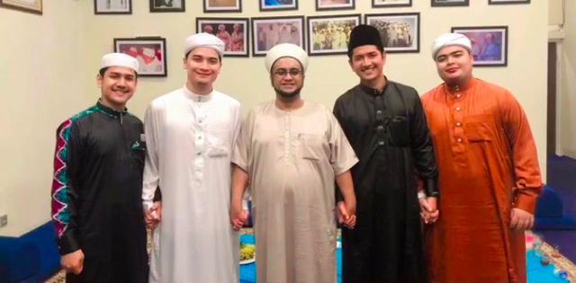 Alvin Faiz bertemu dengan Zikri Daulay. Foto: Instagram @syakirdaulay