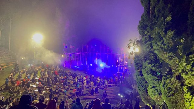 Pagelaran konser Jazz Bromo 2021. Foto: Arifin Asydhad/kumparan