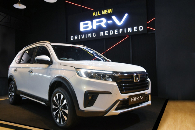 Tampilan depan All New Honda BR-V. Foto: dok. Honda Prospect Motor