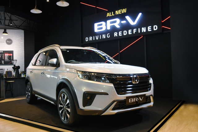 Tampilan depan All New Honda BR-V. Foto: dok. Honda Prospect Motor