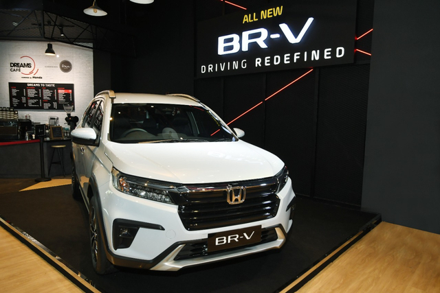 Tampilan depan All New Honda BR-V. Foto: dok. Honda Prospect Motor
