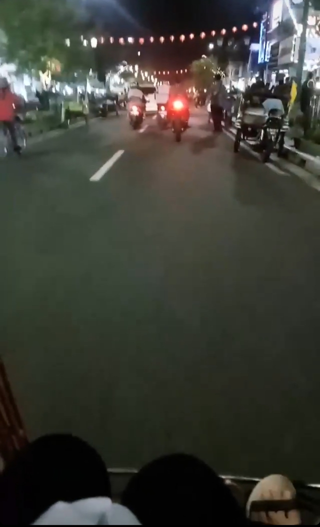 Suasana Malioboro Pada Malam Hari Sebelum Pandemi COVID-19. Foto : Pribadi