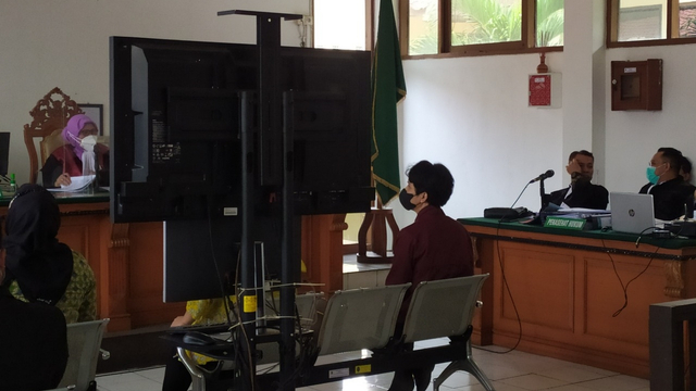 Alda The Changcuters jadi saksi di sidang kasus korupsi Aa Umbara. Foto: Rachmadi Rasyad/kumparan