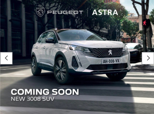 Peugeot 3008 Facelift. Foto: dok. Astra Peugeot