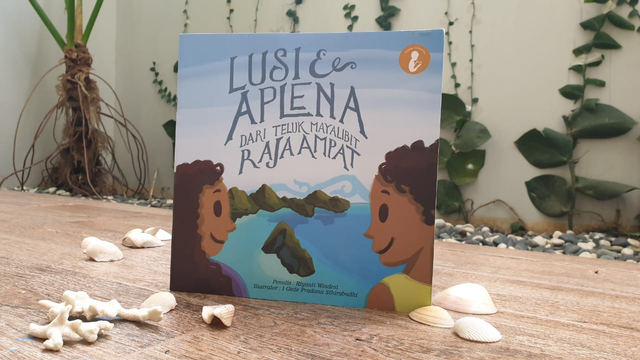 Buku Lusi dan Aplena dari Teluk Mayalibit Raja Ampat. Dok: kumparan.