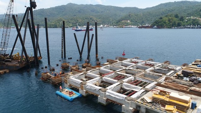 Sektor konstruksi PT Istaka Karya (Persero). Foto: Istaka Karya.