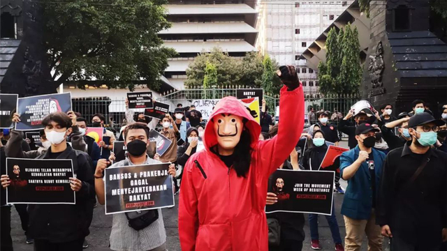 Aksi Peringatan Hari Oligarki dan G30S/TWK, Foto : Foto Pribadi Penulis