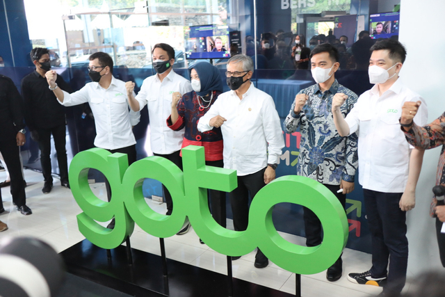 Peresmian gerakan #BangkitBersama oleh GoTo di Solo Technopark, Surakarta pada Kamis (30/9). Foto: Dok. GoTo