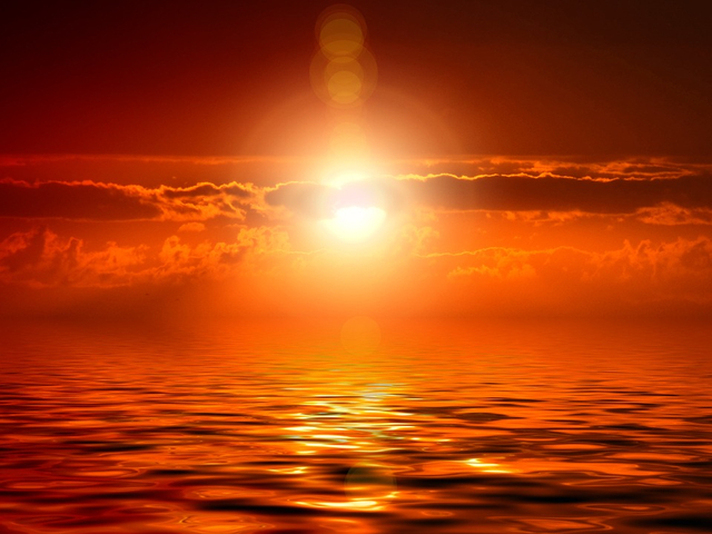 Penampakan matahari yang menjadi pusat tata surya di alam semesta. Foto: Pixabay