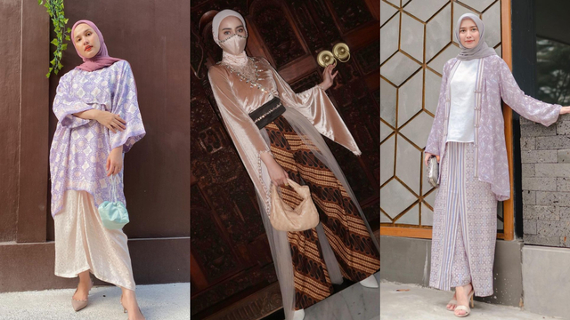 Inspirasi Padu Padan Batik untuk Hijabers Foto: Instagram