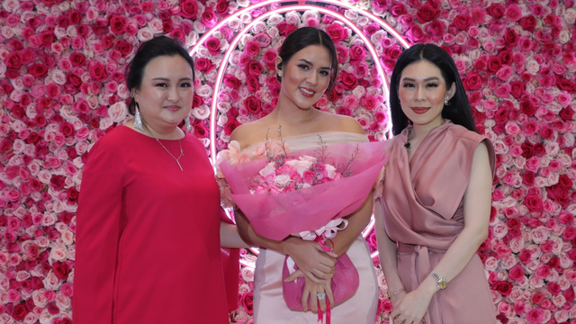 Caroline Foo, Raisa, Tiffany. Foto: dok. Lancome