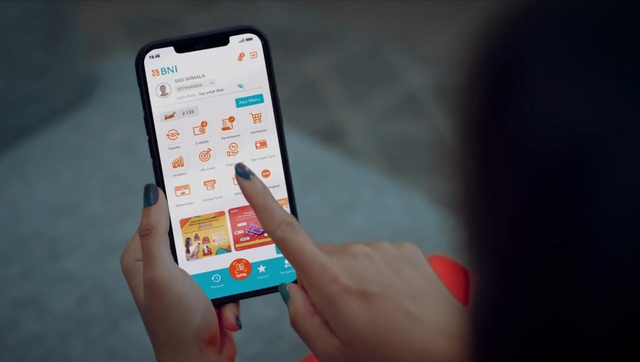 Ilustrasi cara tukar poin BNI Mobile Banking. Foto: BNI