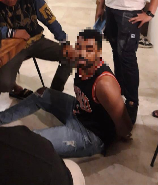 Penangkapan WNA Nigeria yang aniaya mantan pacara di Bali - IST