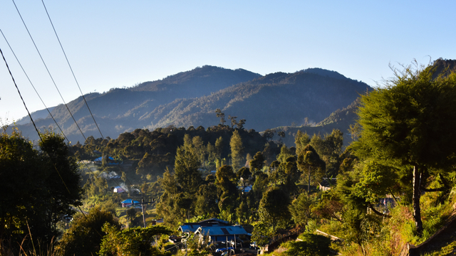 Pegunungan di Kabupaten Intan Jaya, Papua. Foto: Shutter Stock