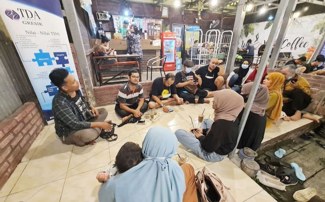 Pertemuan dengan anggota TDA Gresik. dok