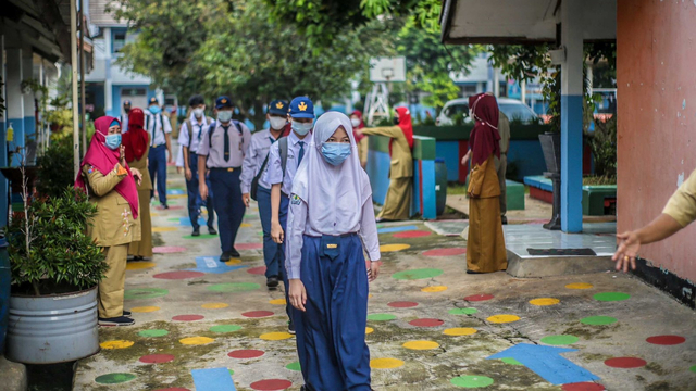200 Sekolah di Kota Bogor akan laksanakan pembelajaran tatap muka terbatas mulai 4 Oktober 2021.  Foto: Pemkot Bogor