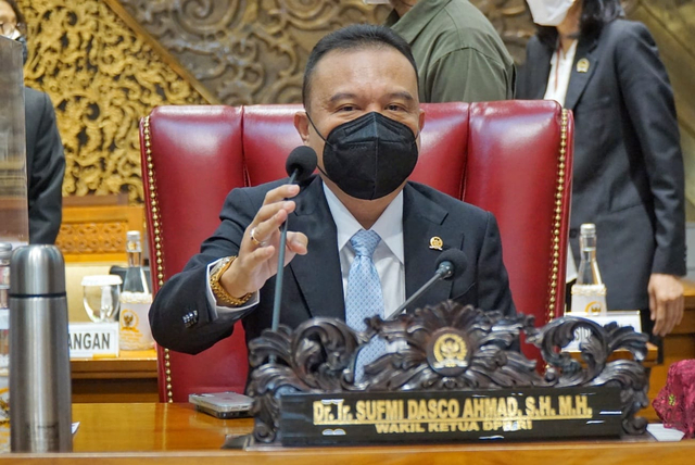 Wakil Ketua DPR RI dari Fraksi Partai Gerindra, Sufmi Dasco Ahmad. Foto: Dok. Pribadi