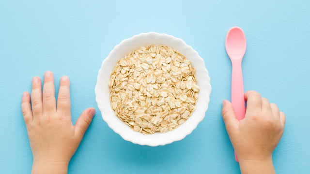 Manfaat Oatmeal untuk MPASI Bayi Foto: Shutterstock
