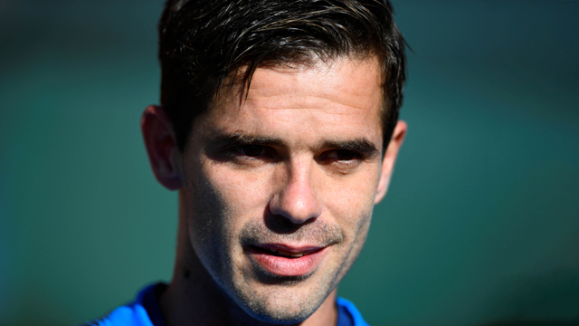 Fernando Gago dari Argentina. Foto: Gabriel Bouys / AFP