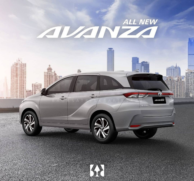Foto Olah Digital Toyota Avanza Terbaru. Foto: dok. Bagas Satria Akbar