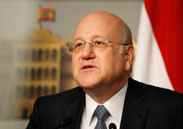 Perdana Menteri Libanon Najib Mikati Foto: REUTERS