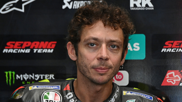 Valentino Rossi. Foto: ANDREAS SOLARO/AFP