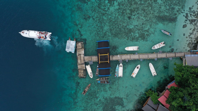 Pelabuhan Balohan, pintu masuk Kota Sabang. Foto: Abdul Hadi/acehkini