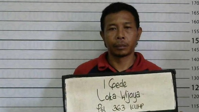 Napi Loka yang kabur dari Lapas Kerobokan Kelas II A Denpasar. Foto: Dok. Istimewa
