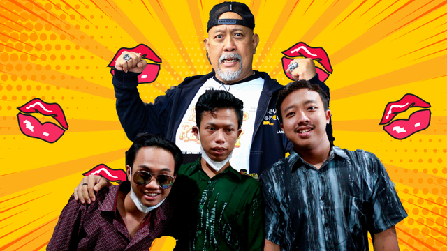 Indro dan Warkopi. Foto: Ronny dan Melly Meiliani/kumparan